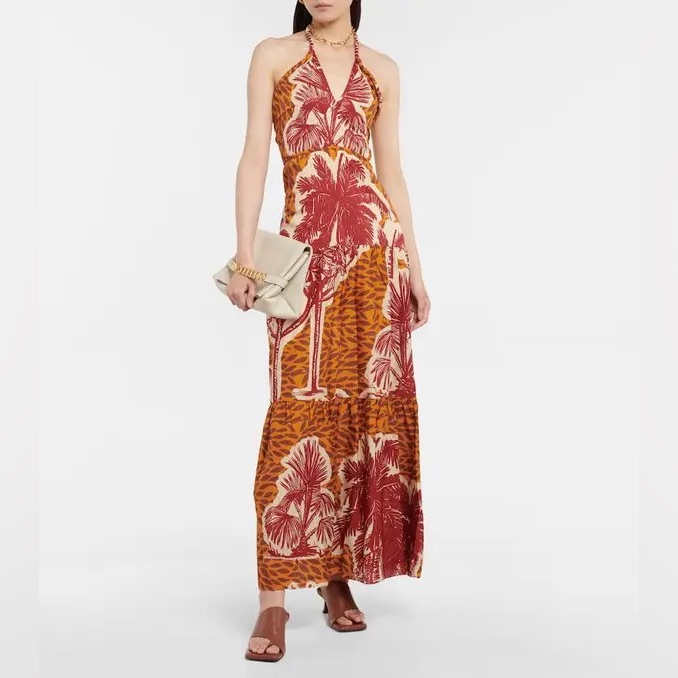 Johanna Ortiz Golden Bea Printed Maxi Dress